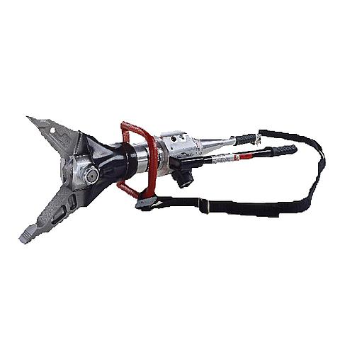 SG03811 Power Cutting Tool Lukas Combination tool with integrated hand pump cuts and spreads. Highly portable for rescue operations in areas difficult to access. Rotatable tool head can be adjusted in any desired angle for 360 degrees.